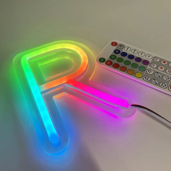 Striscia LED a inseguimento RGB con tubo al neon separato Striscia al neon divisa impermeabile IP67