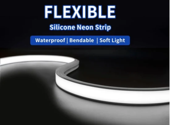 Illuminazione decorativa Striscia LED flessibile al neon in silicone IP67 CCT RGB RGBW