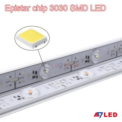 Striscia LED rigida per retroilluminazione TV SMD 3030 14LED/M DC 12V/24V