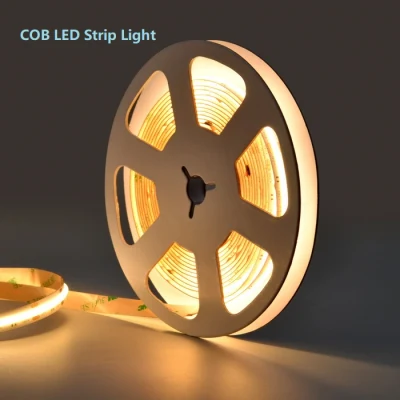 Striscia LED DC12V COB Illuminazione esterna Strisce luminose flessibili impermeabili per la decorazione domestica