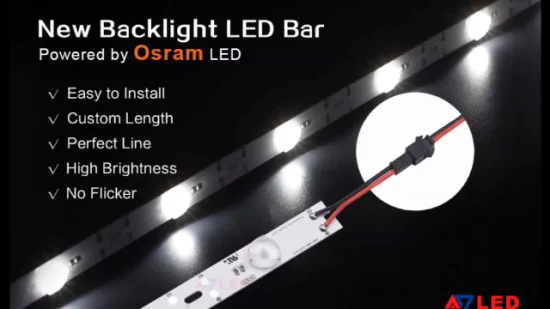 3 anni di garanzia Display Light Box SMD2835 Barra di retroilluminazione a LED da 12 LED