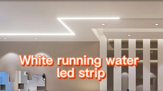 Luce lineare a LED per acqua corrente 12V Striscia flessibile a LED da 10 m Striscia LED intelligente 24V per decorazioni interne
