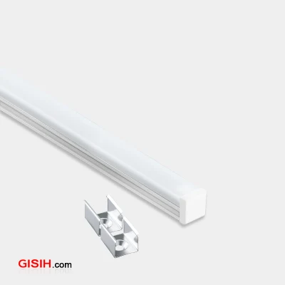 Striscia LED in alluminio Striscia rigida SMD2835 argento per vetrine per gioielli (LC7591A)