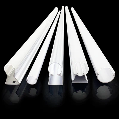 Profilo speciale in alluminio per profili luminosi lineari a LED, accessori per illuminazione in estrusione di alluminio